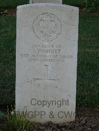 Salonika (Lembet Road) Military Cemetery - Pomfret, J